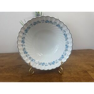 Vintage Johnson Bros Snowhite Regency Large Serving Bowl‎ MCM Dining